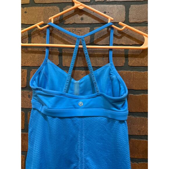 Lululemon Cornflower Blue Bend and Flow Tank Top (Size 2-4) - Picture 6 of 10